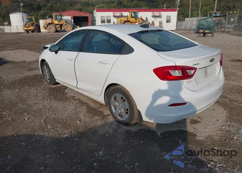 2017 Chevrolet Cruze Ls Auto из США, поврежденный, VIN 3G1BC5SM9HS566149